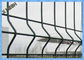 panneaux protecteurs de barrière de grillage en acier enduit de PVC incurvés par 3D pour la haute sécurité