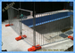 barrière modulaire provisoire démontable facile de 2.1m x de 2.4m pour des manifestations sportives, chantiers de construction